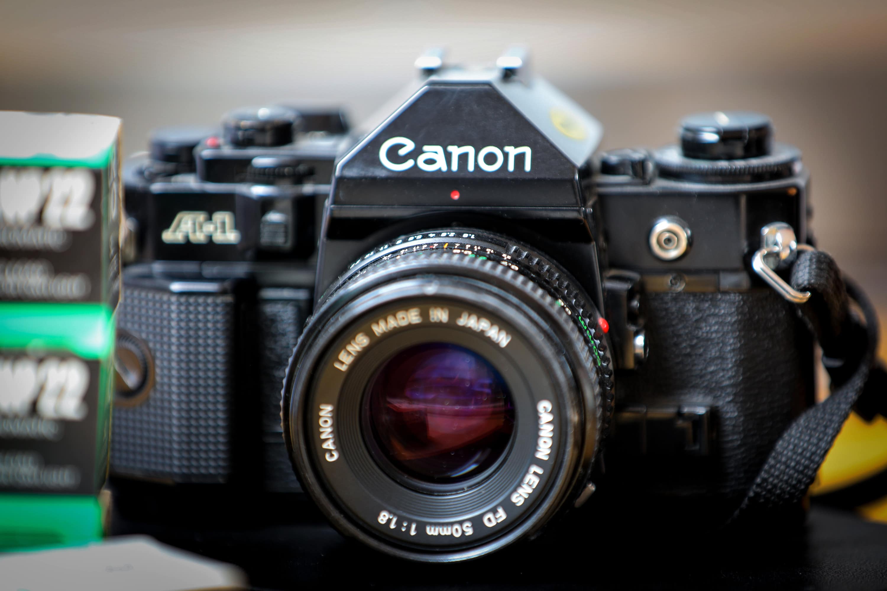 alte Canon A! Kamera