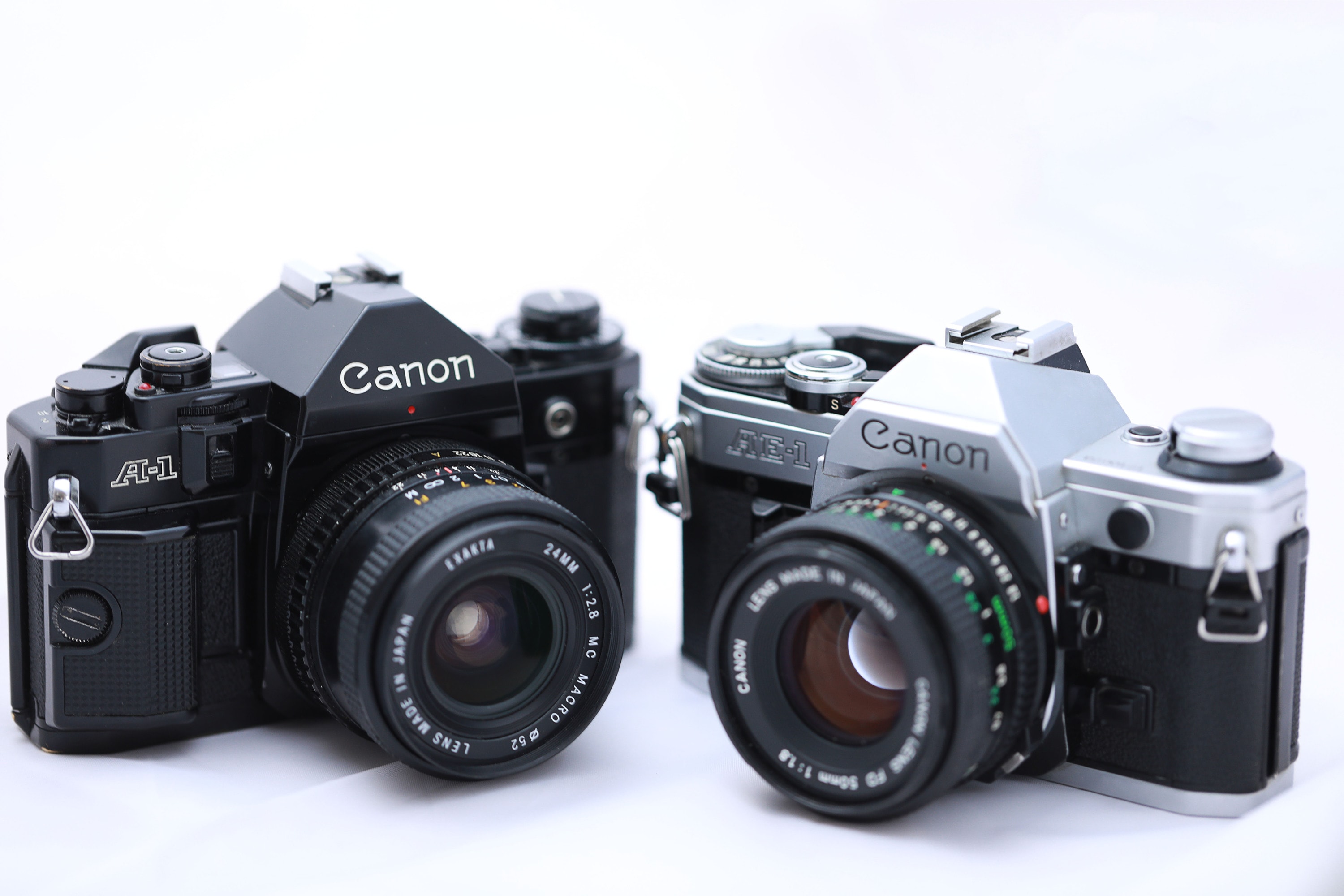 Canon A1 und Canon AE-1