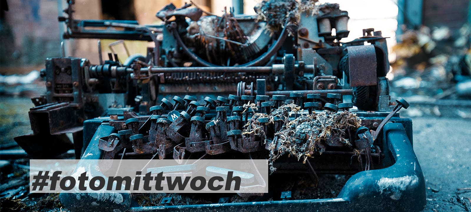 #fotomittwoch *043 – alte Schreibmaschine