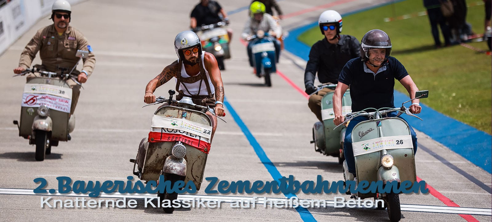 Zementbahnrennen 2025 – Knatternde Klassiker auf heißem Beton